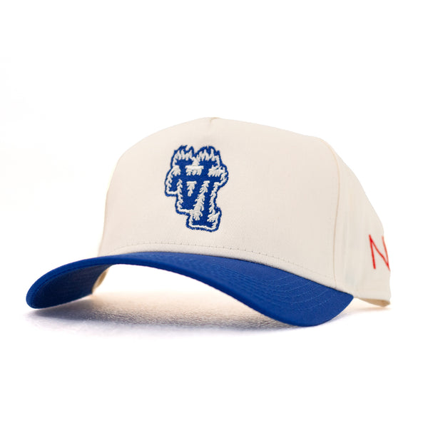 CREME/BLUE LOS ANGELES FLAME