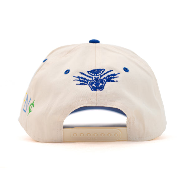 CREME/BLUE LOS ANGELES FLAME
