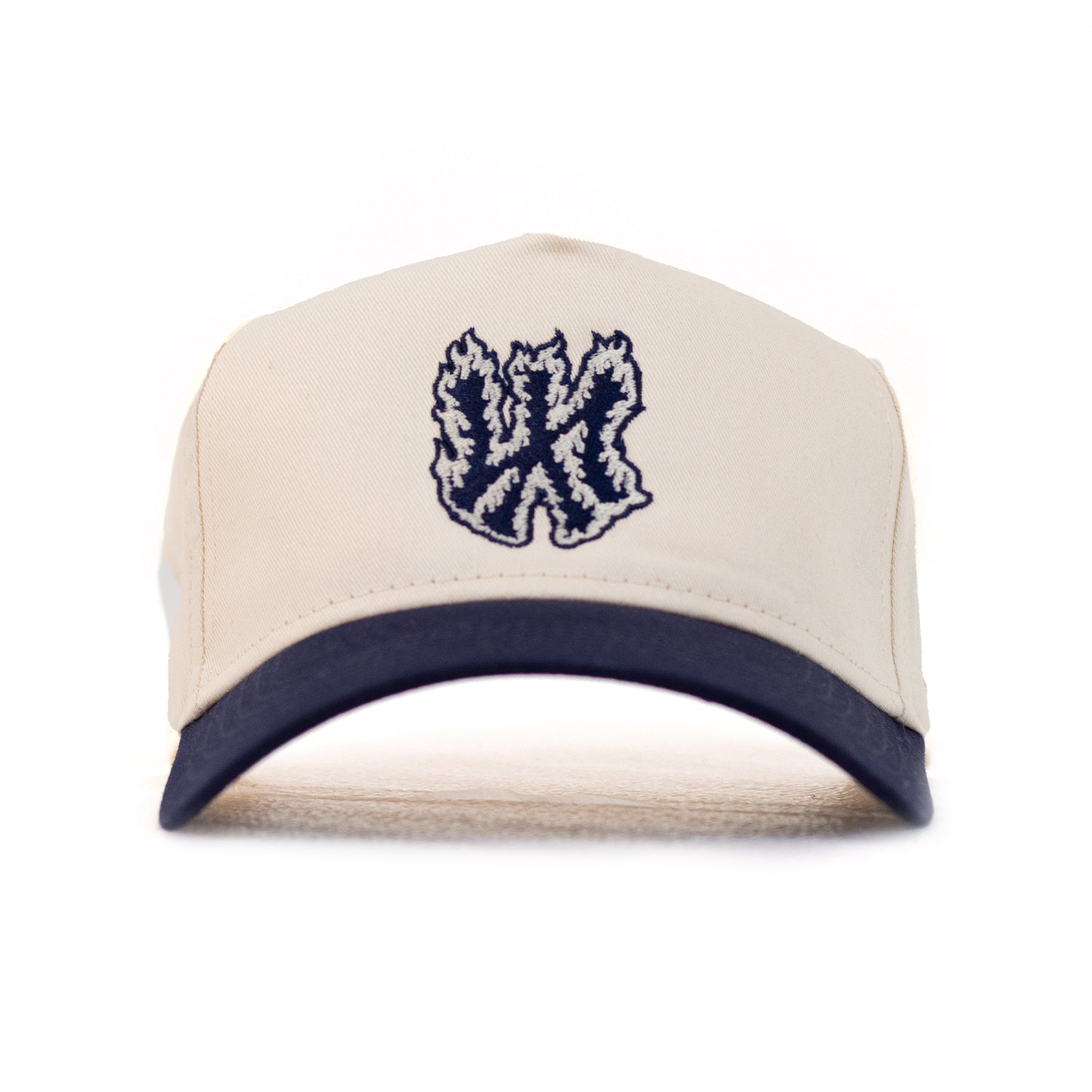 CREME/NAVY NEW YORK FLAME