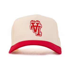 CREME/RED LOS ANGELES FLAME